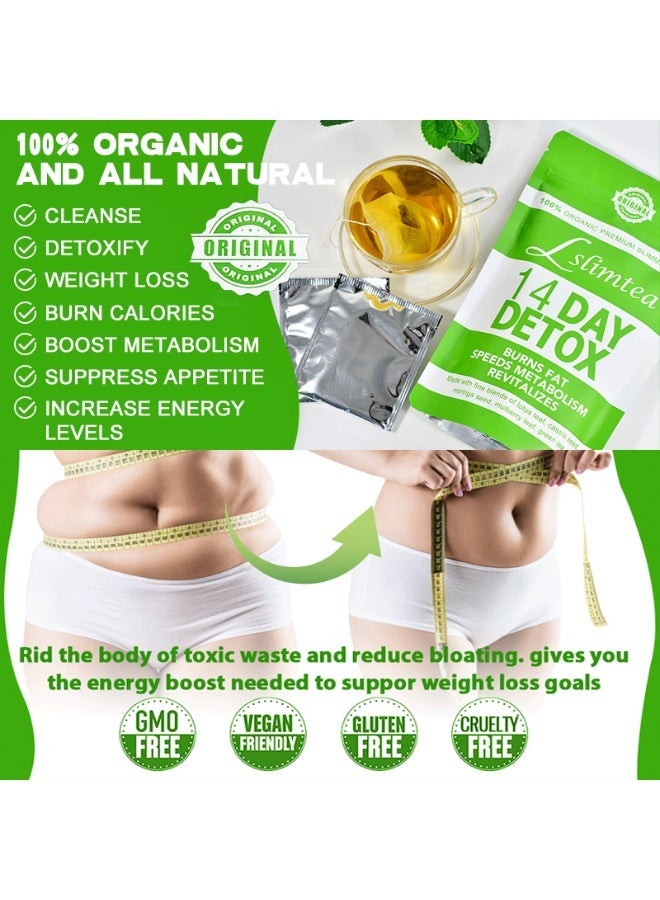 Lslimtea 14-Day Detox Slimming Tea 2Pcs